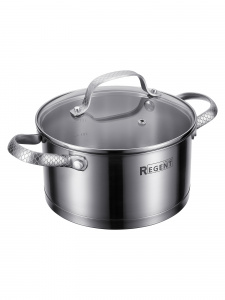 65-0218 Кастрюля со стек. кр. 2,4л; 18х9,5 см Linea SIRENA