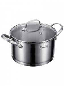 65-0320 Кастрюля со стек. кр. 3,4л; 20х11 см Linea SIRENA